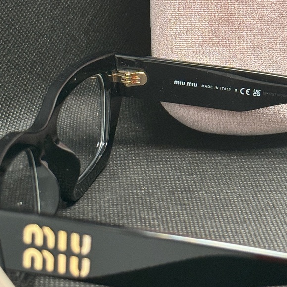 MIU MIU BNIB AUTHENTIC EYEWEAR VMU 03X 53020 1AB-101 140 - Picture 10 of 10